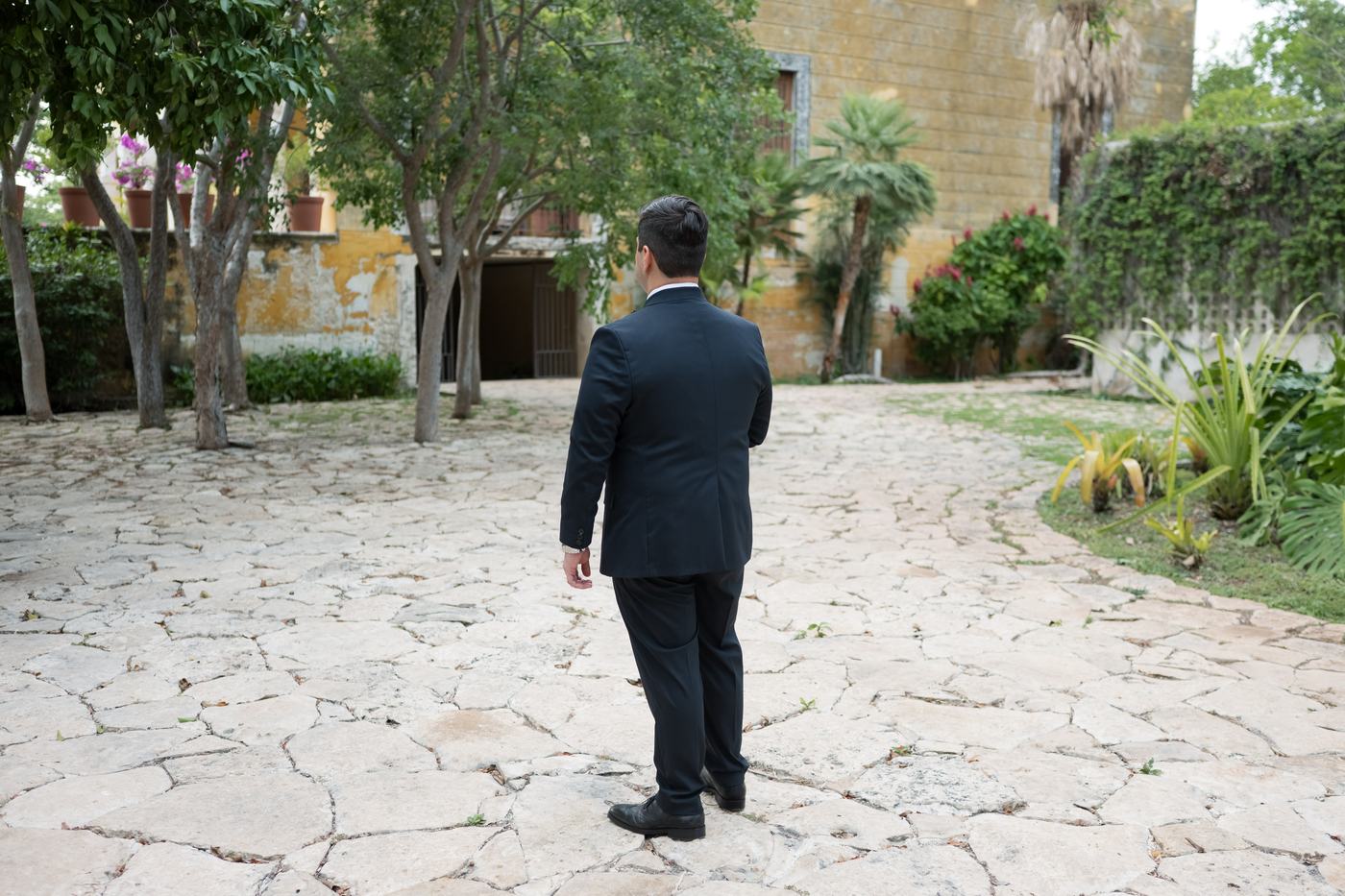 Primer encuentro de los novios