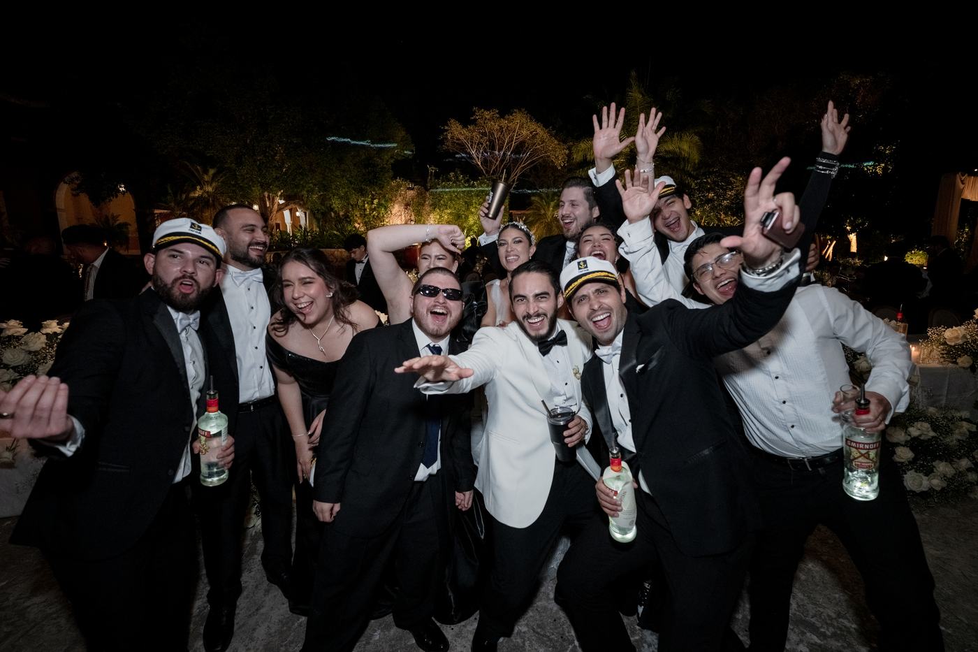 Fiesta en la pista